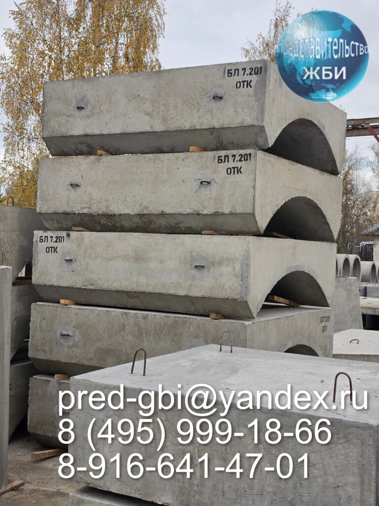 Лекальные блоки ЖБИ